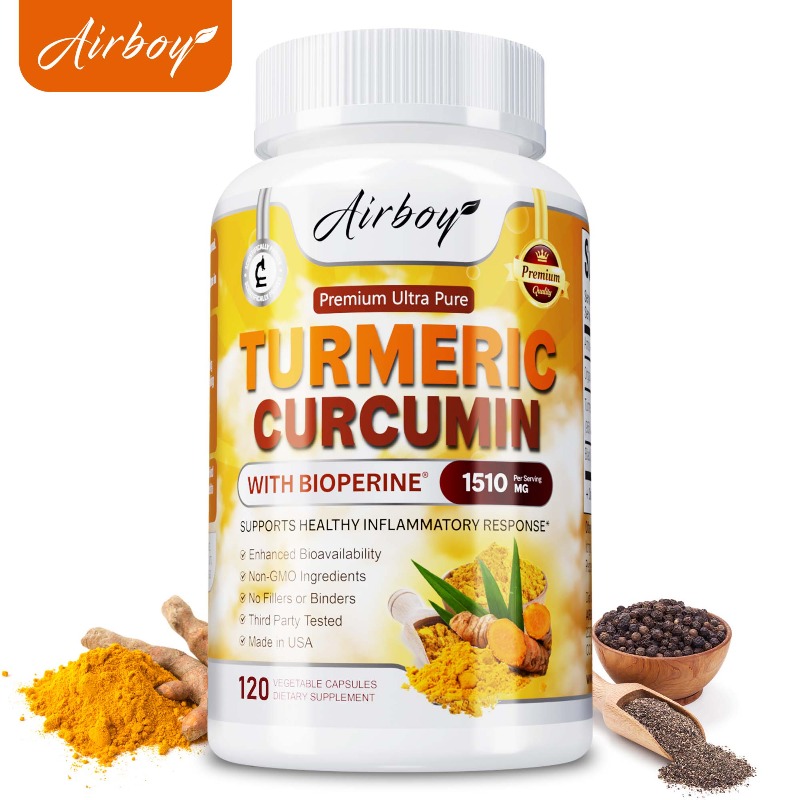 Kurkuma Curcumine capsules - B - Turmeric Curcumin Capsule recensie en prijs
